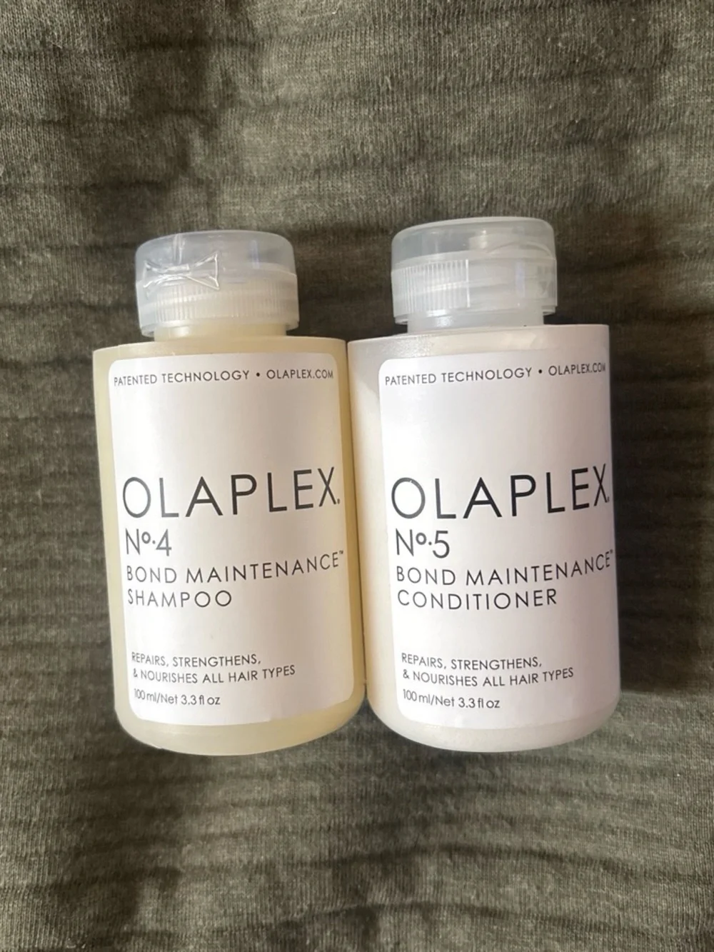 OLAPLEX No.4 Shampoo & No.5 Conditioner Duo - White & Cream